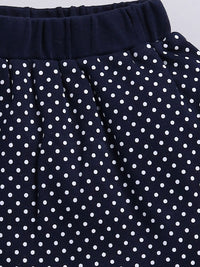 Moms Love Infant Girls Pure Cotton Printed Top with Skirt