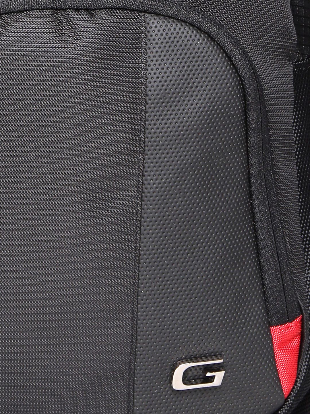 Gear Unisex Black Waterproof Backpack