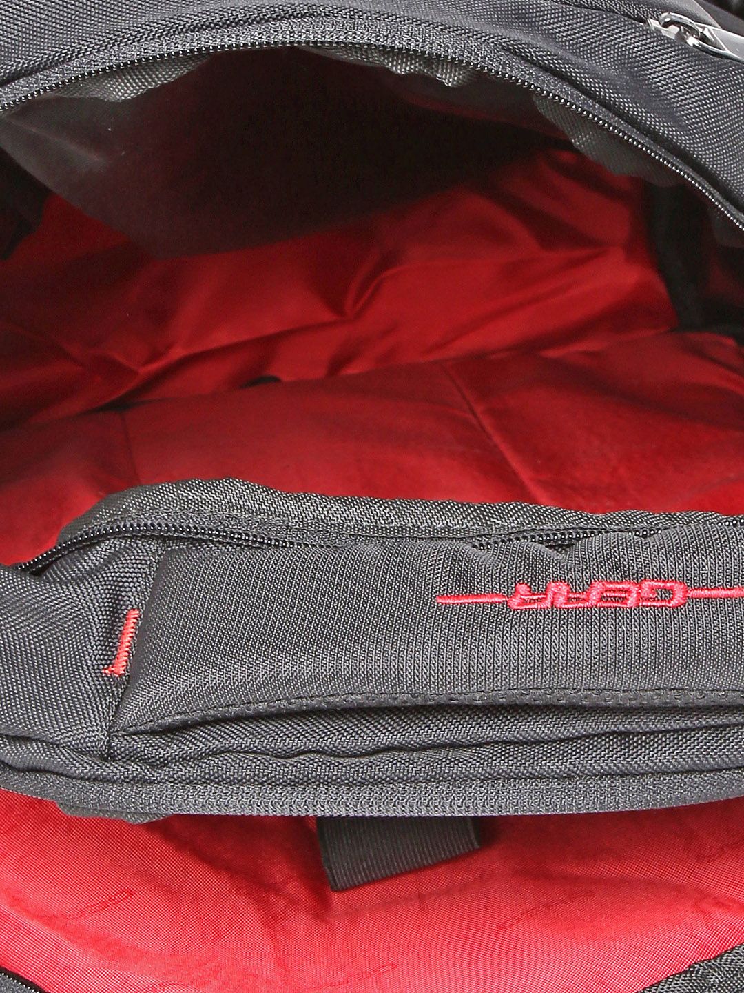 Gear Unisex Black Waterproof Backpack