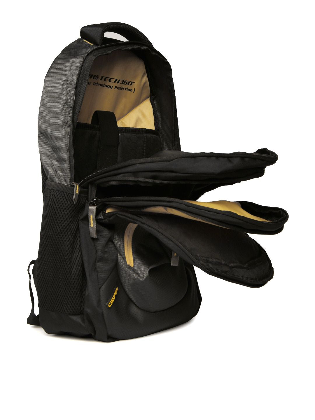 Gear Unisex Grey & Black Eco 1 Laptop Backpack