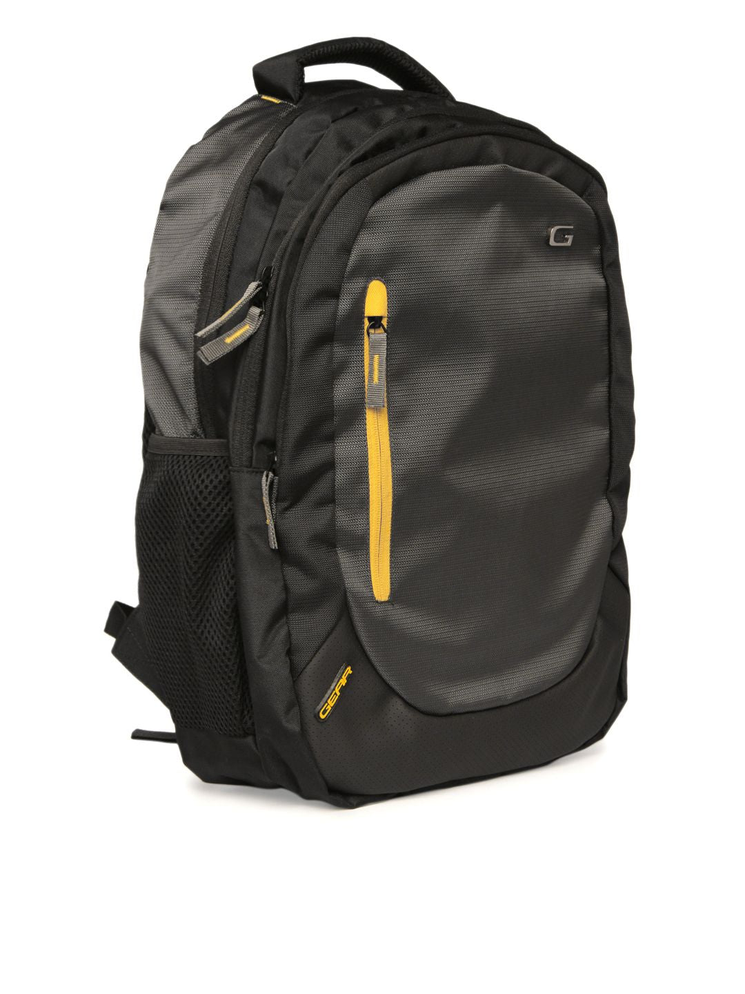 Gear Unisex Grey & Black Eco 1 Laptop Backpack