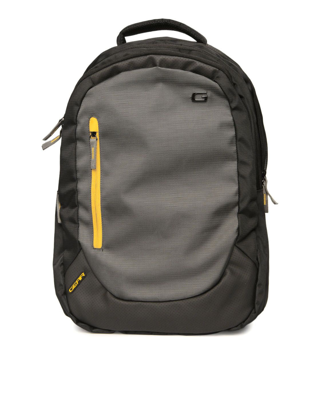 Gear Unisex Grey & Black Eco 1 Laptop Backpack