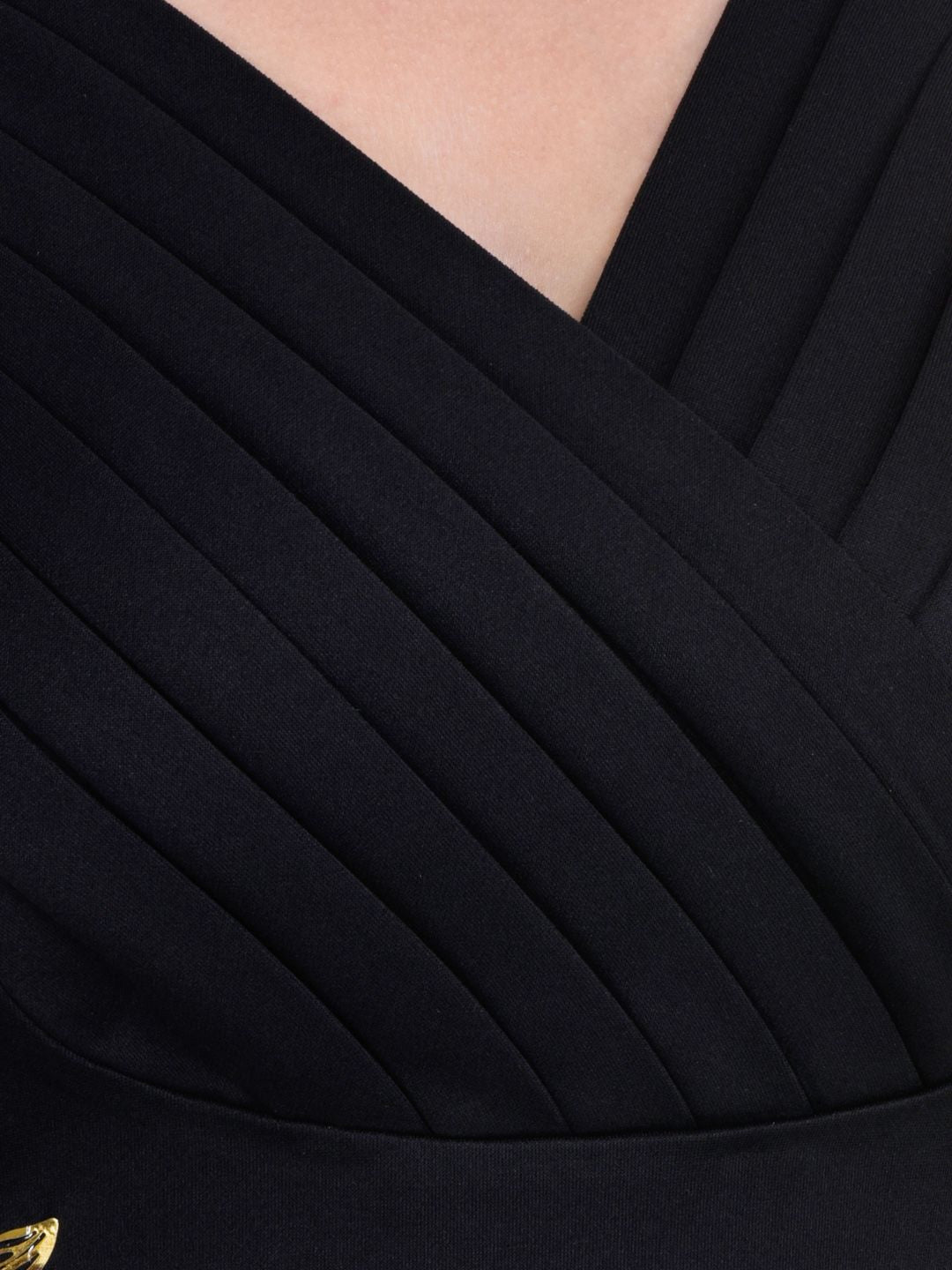 Athena Women Black Fit & Flare Dress