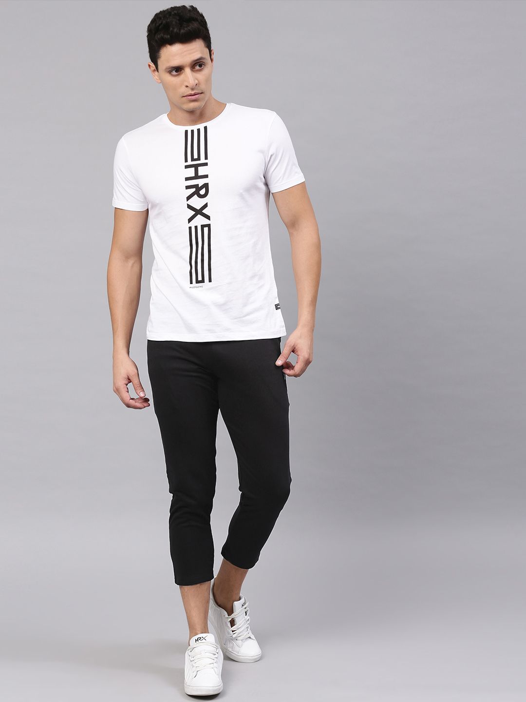 HRX Active by Hrithik Roshan Black Track Pants