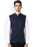 Park Avenue Blue Nehru Jacket