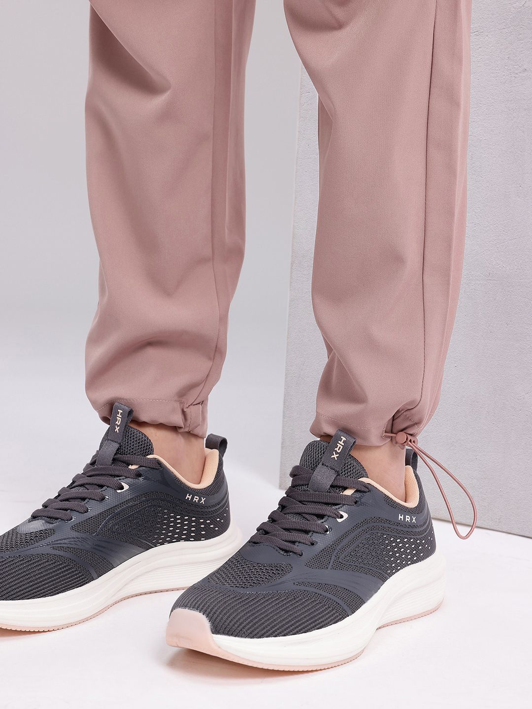 HRX by Hrithik Roshan Women Pleated Detail Lifestyle Track Pants