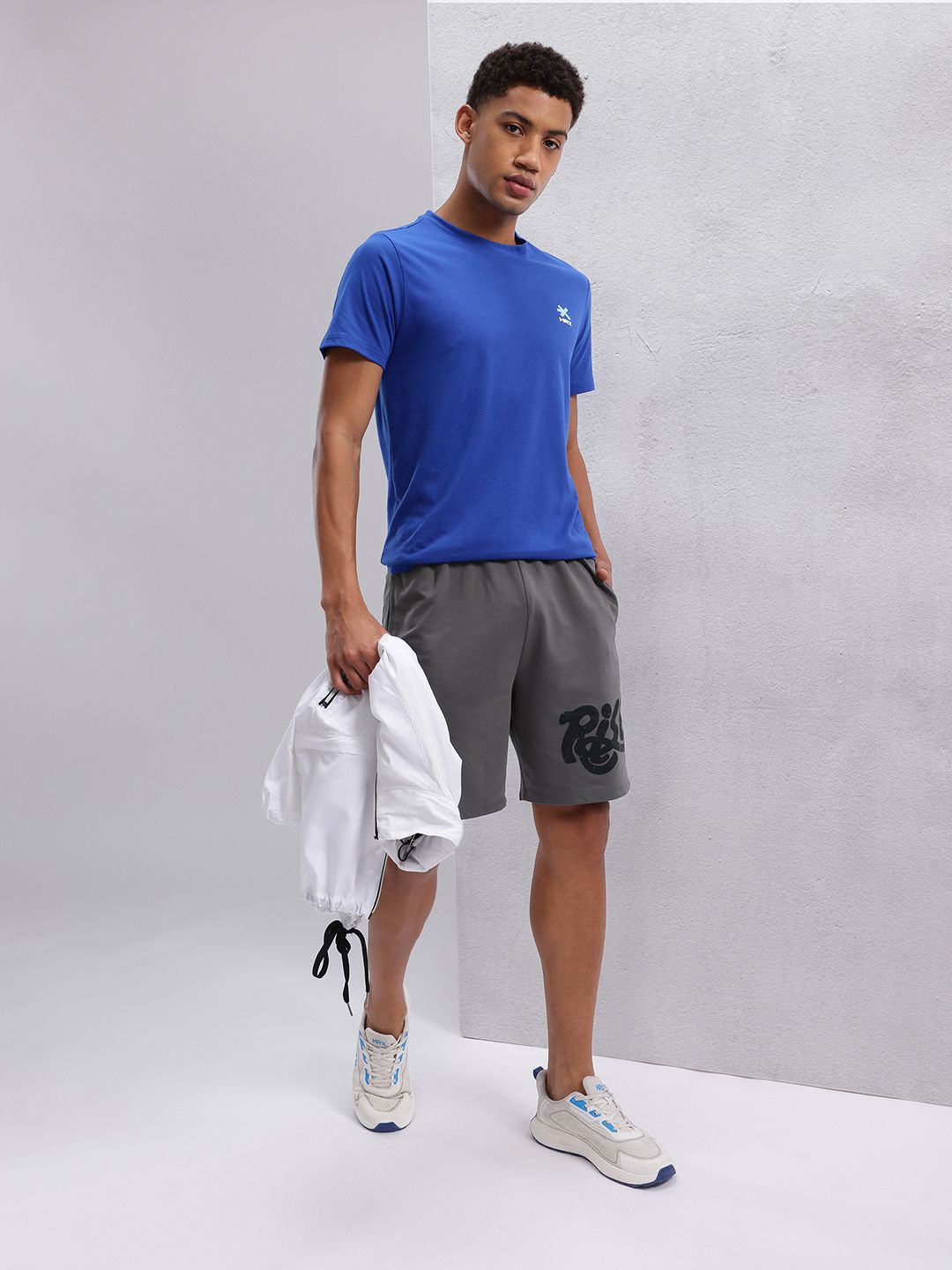 HRX by Hrithik Roshan Men Typography Printed Lifestyle Shorts