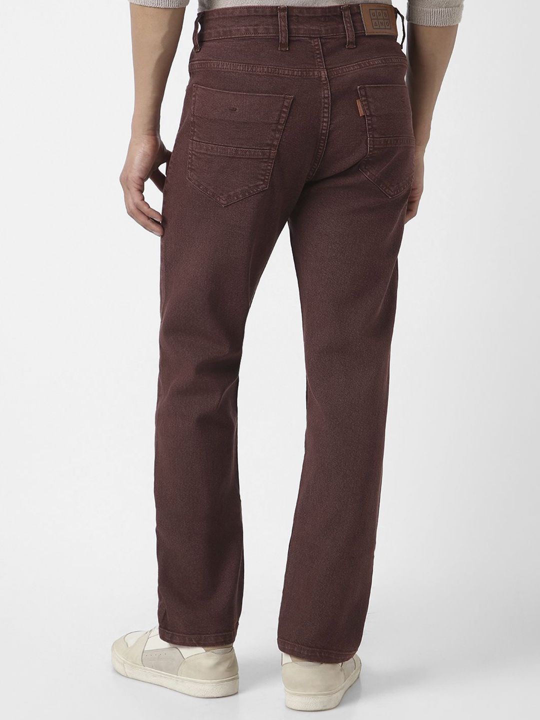 Urbano Fashion Men Straight Fit Washed Jeans Stretchable