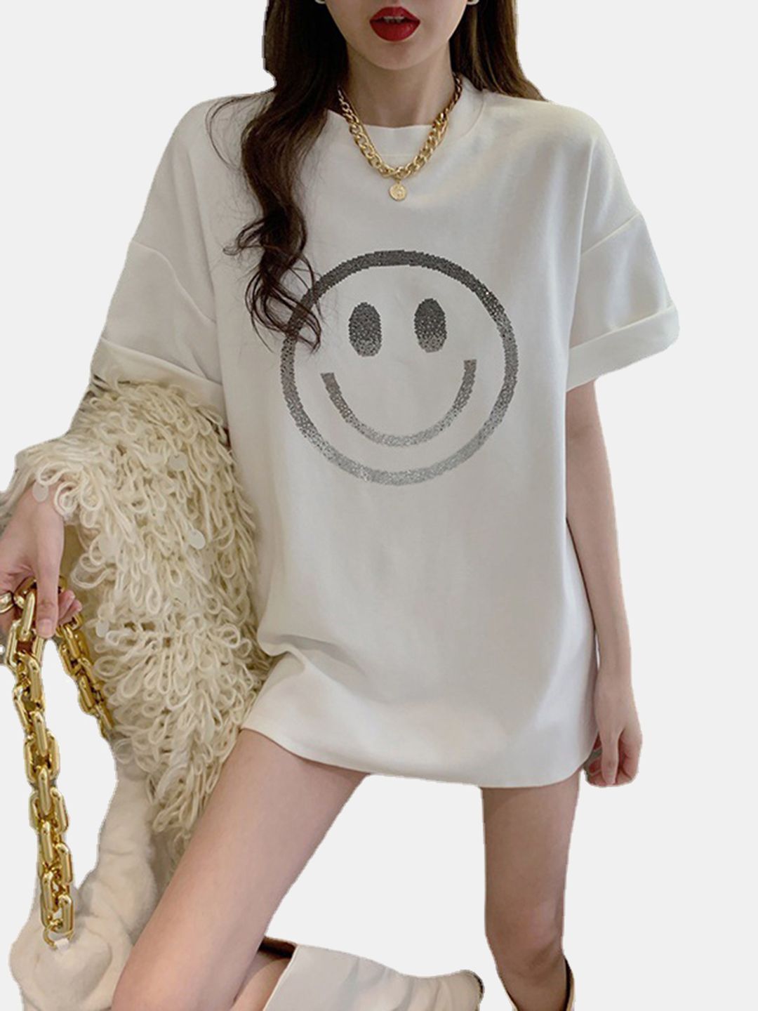 DressBerry Women Printed T-shirt