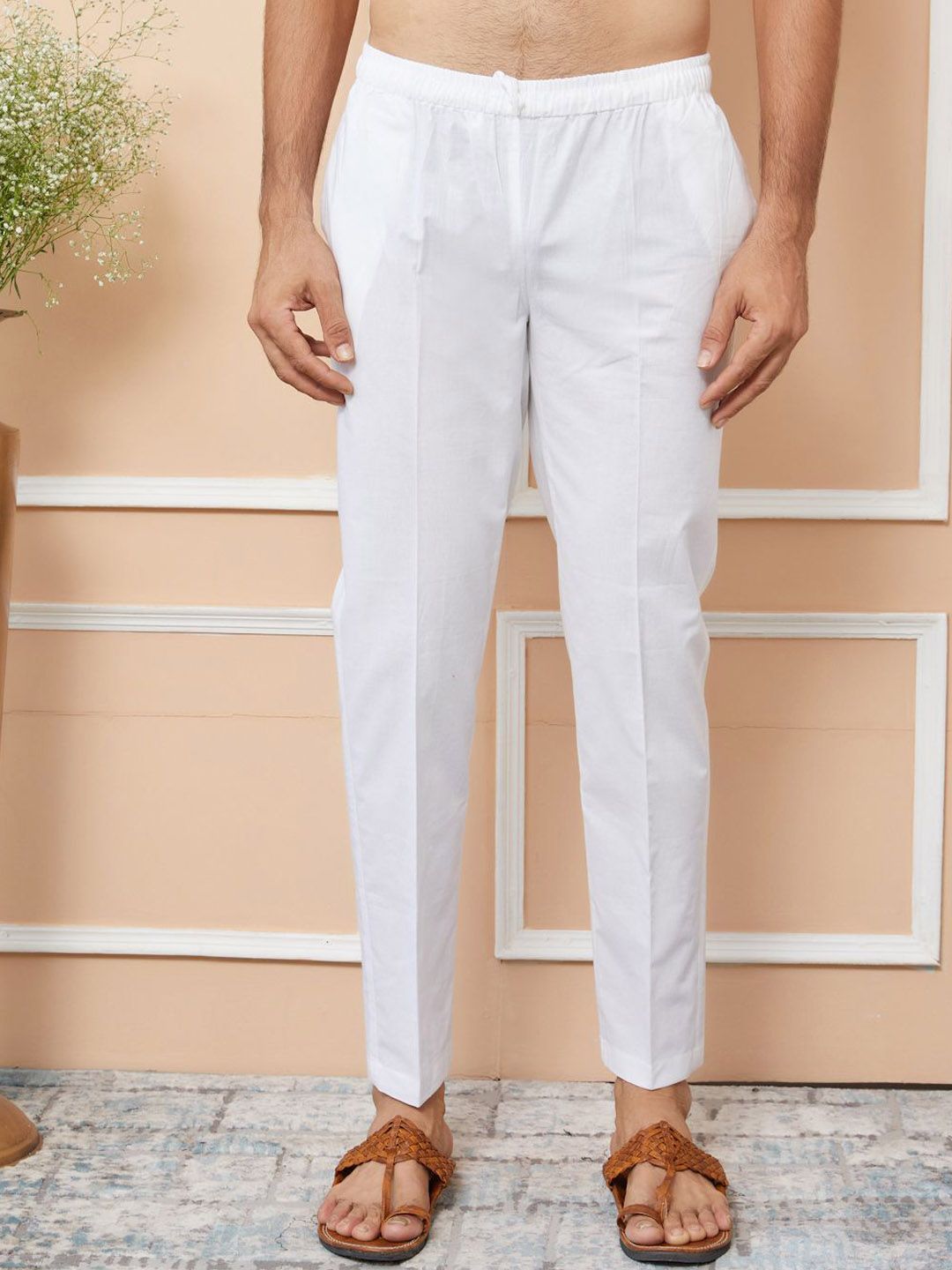 See Designs Men Floral Embroidered Regular Kurta with Pyjamas