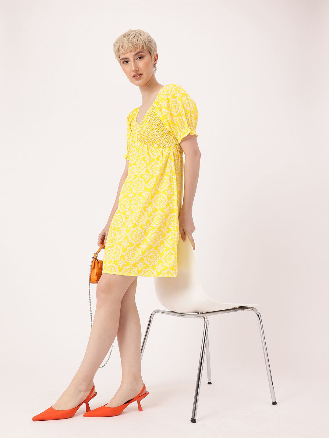 DressBerry Bridgerton Vibes Smocked Empire Dress