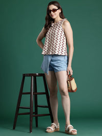 DressBerry Ruffles Knitted Top