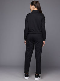 HRX by Hrithik Roshan Brand Logo Detail Lifestyle Zip-Up Tracksuit