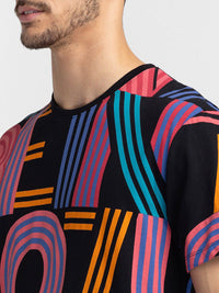 Being Human Typography Printed Round Neck T-shirt