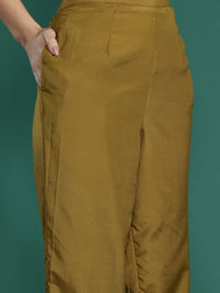 Indo Era Women Ethnic Motifs Woven Design Kurta with Trousers & With Dupatta