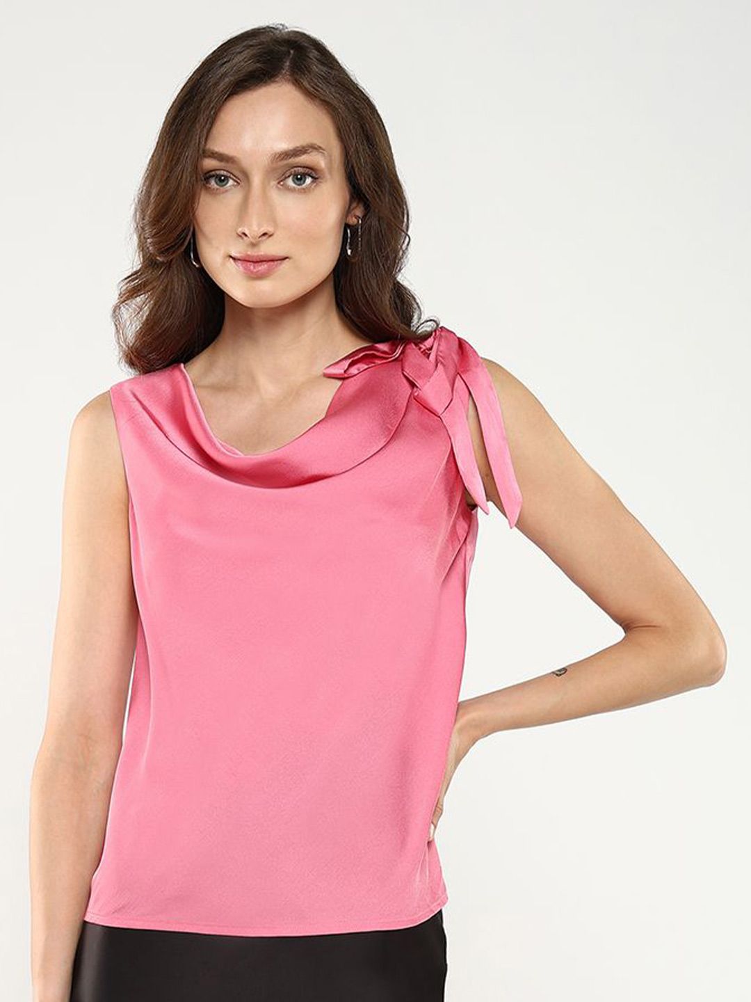 RAREISM Cowl Neck Top