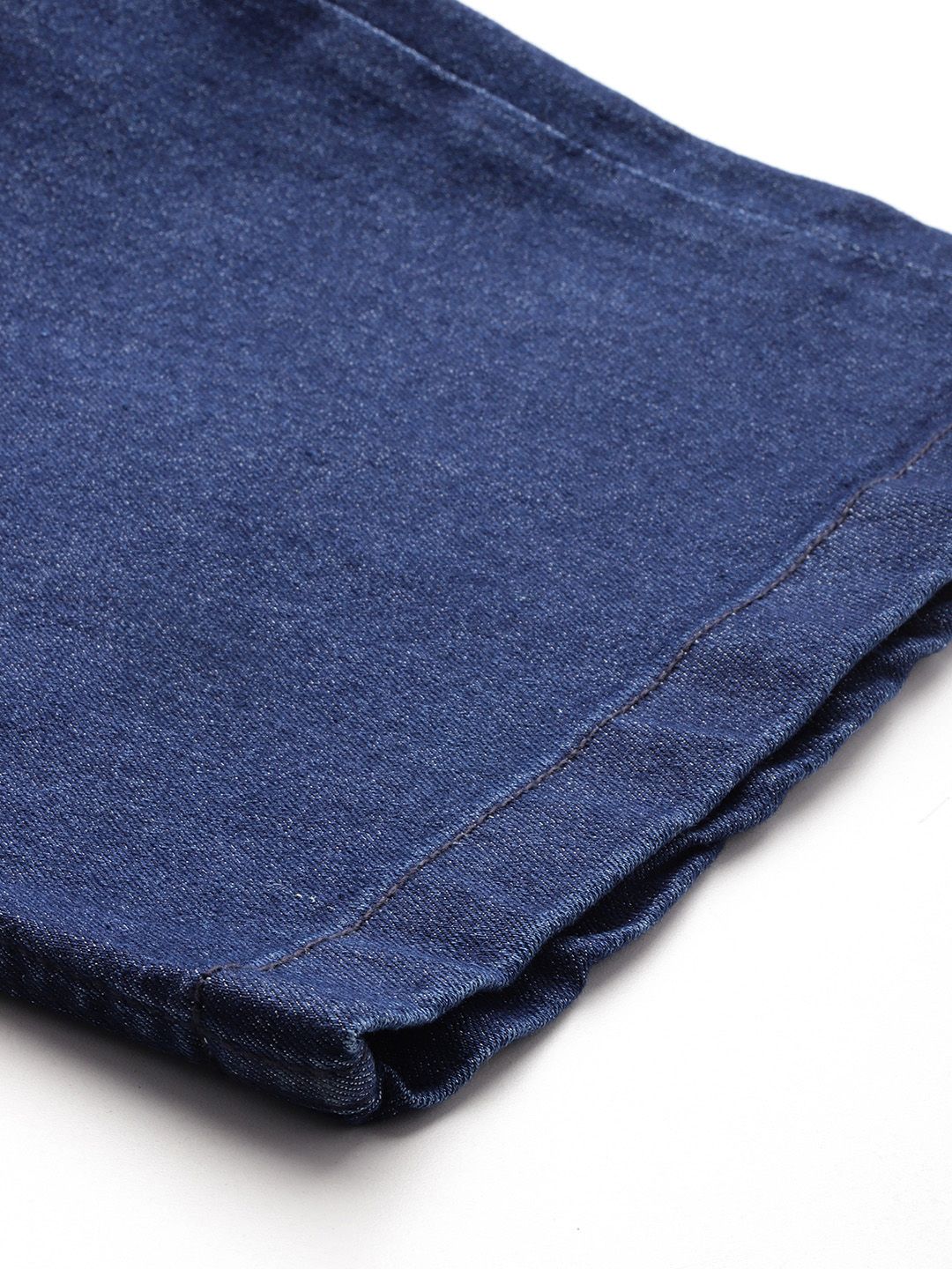 all about you Women Wide Leg Stretchable Pleated Cropped Jeans