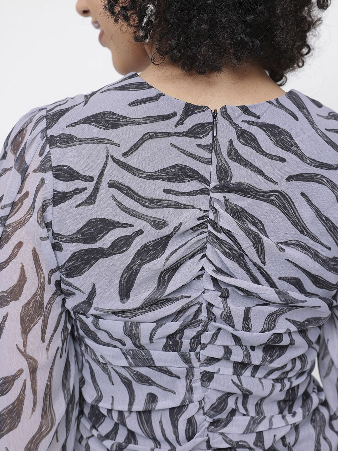 DressBerry Yin & Yang Ruched Ready Top