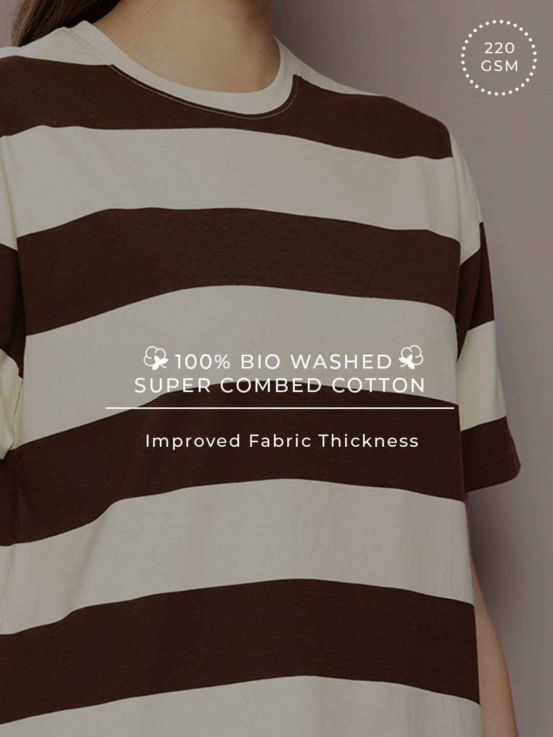 Dillinger Womens Short Sleeve Oversized Yarn Dyed Tshirt