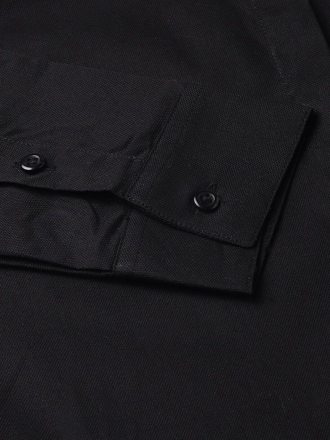 Hancock Spread Colar Cotton Slim Formal Shirt