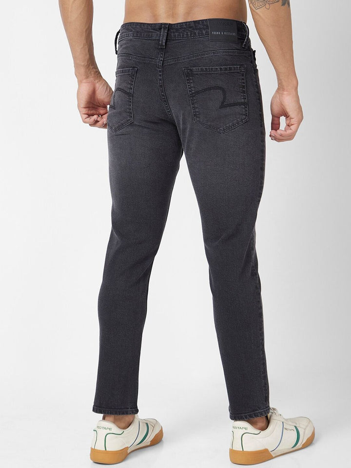 SPYKAR Men Super Skinny Fit Low-Rise Light Fade Stretchable Jeans