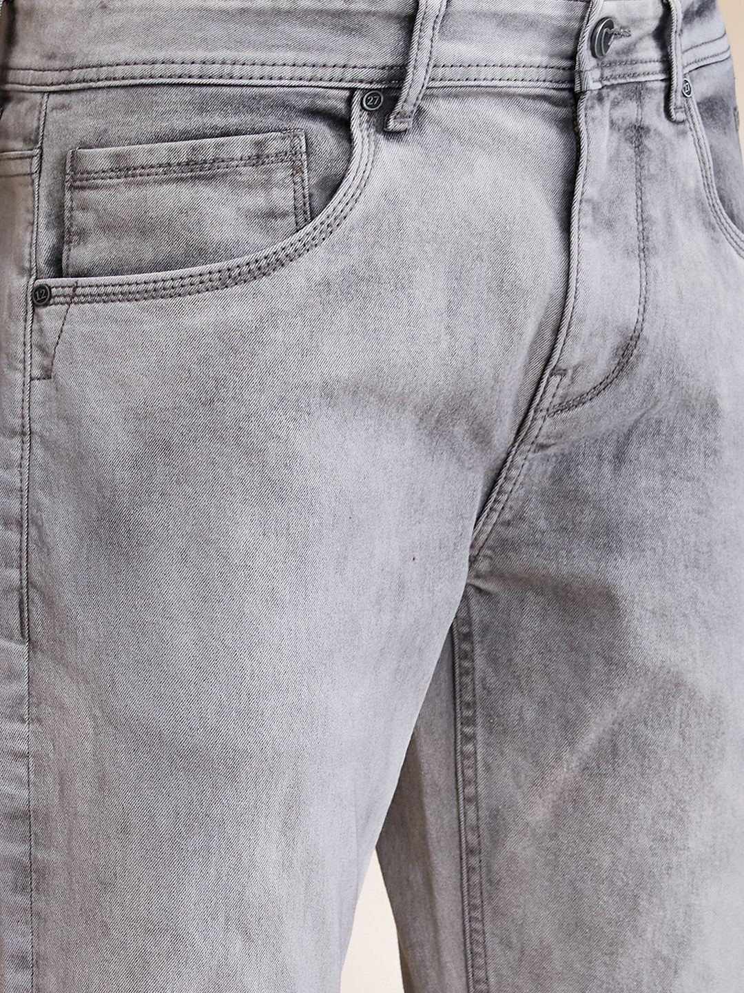 Being Human Men Solid Mid-Rise Slim Fit Jeans