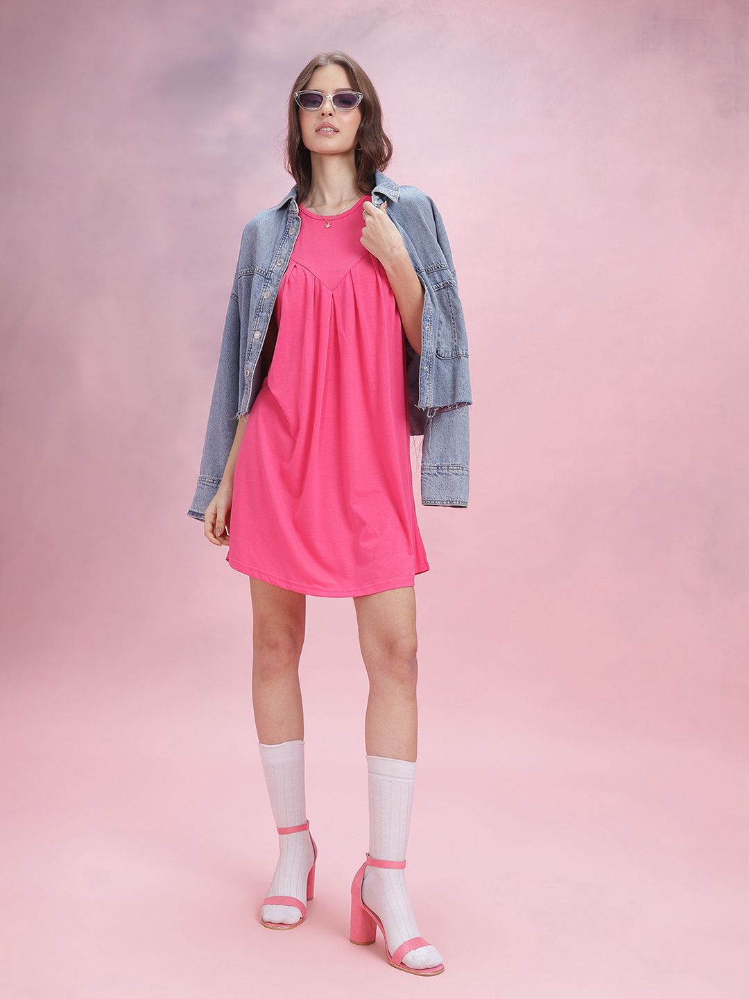 DressBerry Sleeveless T-shirt Dress