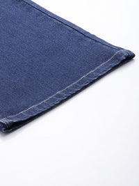 all about you Women Straight Fit High-Rise Stretchable Cargo Style Jeans