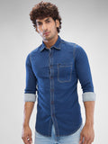 SPYKAR Men Slim Fit Opaque Casual Shirt