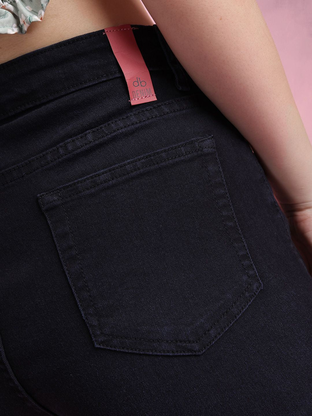 DressBerry Women Wide Leg Fit Jeans