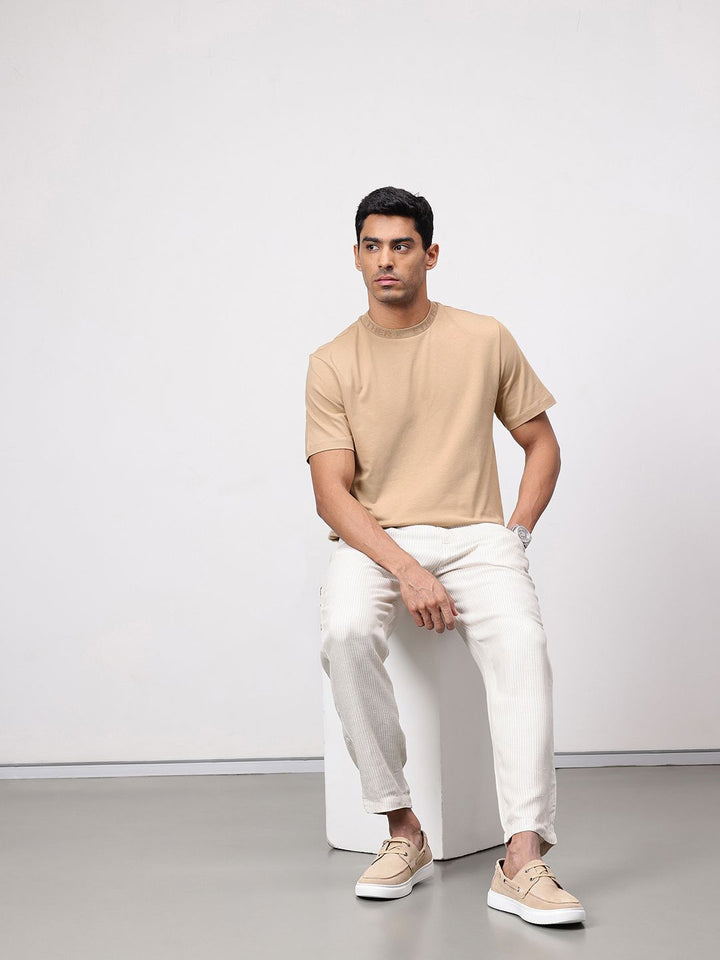 ether 365 Essentials Pure Cotton Round Neck Comfort Fit T-shirt