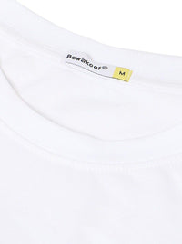 Bewakoof Pure Cotton Printed Extended Sleeves Oversized T-shirt