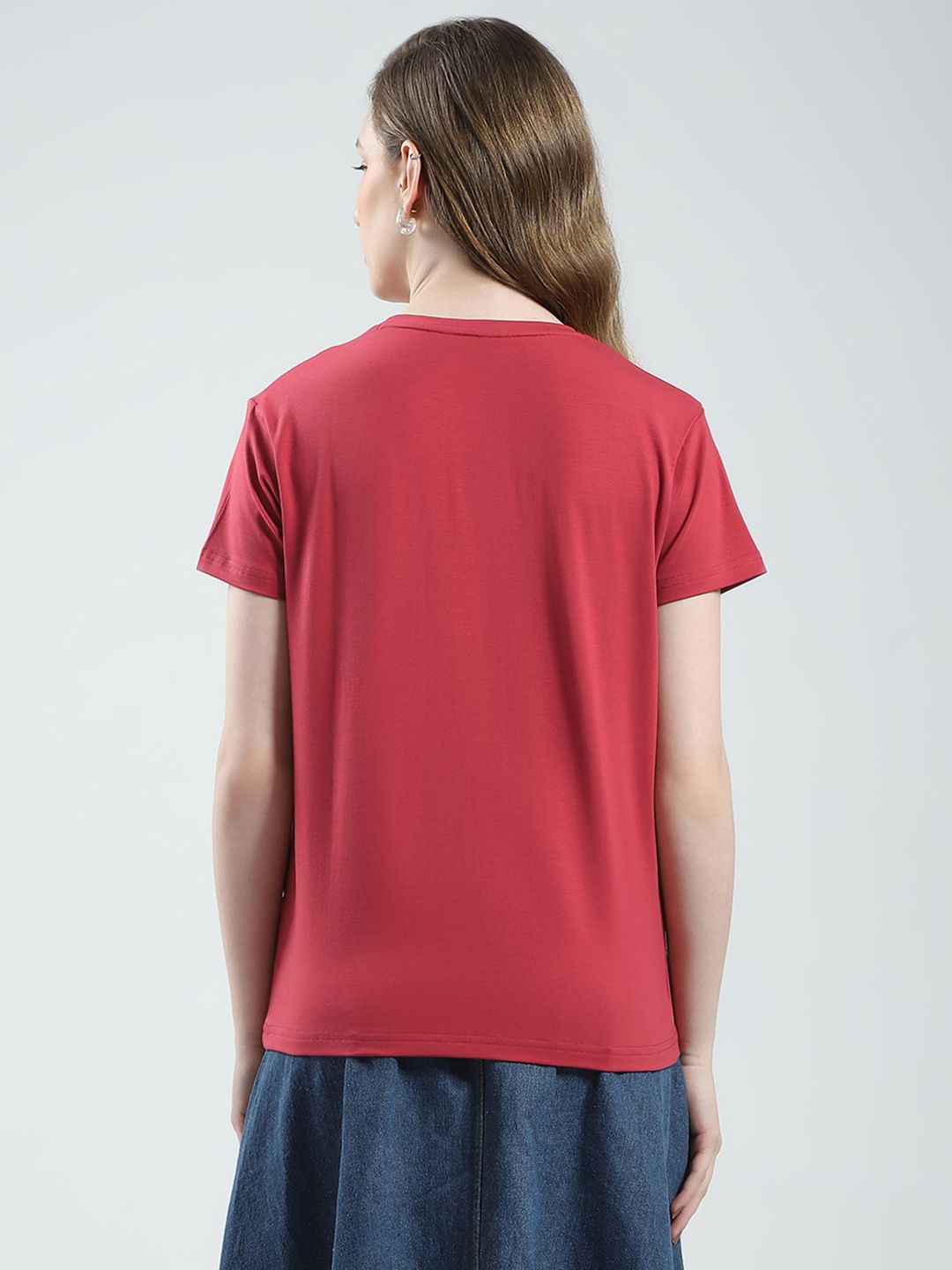 Monte Carlo Brand Logo Embroidered T-shirt