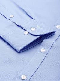 Park Avenue Textured Slim Fit Pure Cotton Formal Shirt
