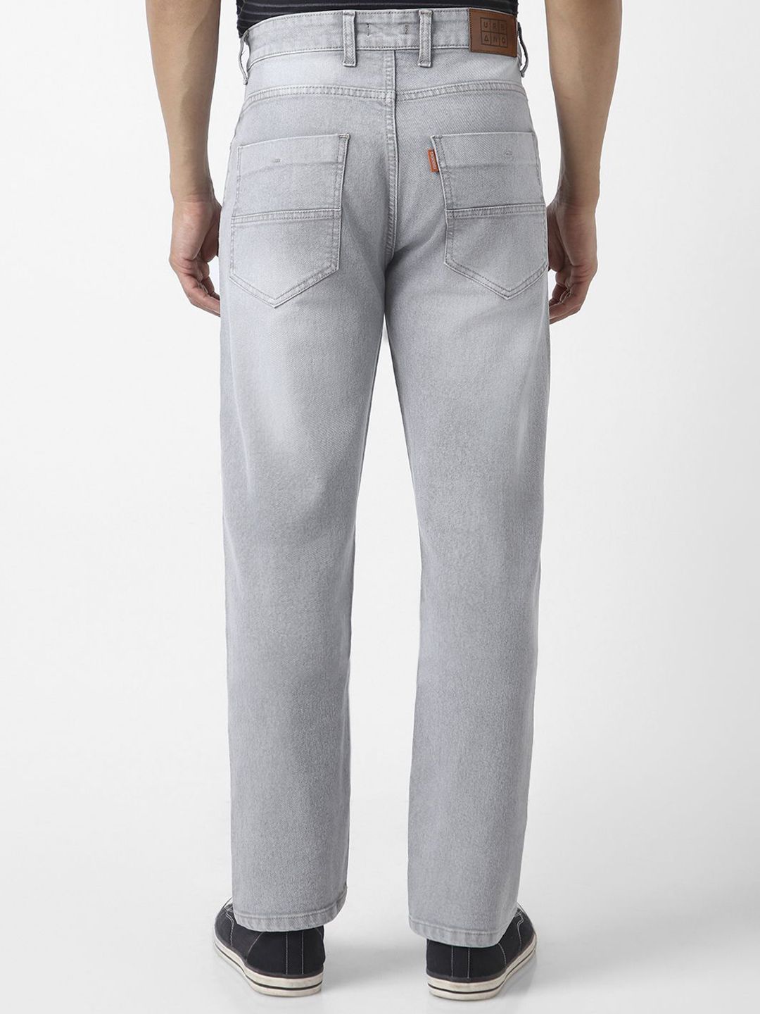 Urbano Fashion Men Straight Fit Heavy Washed Jeans Stretchable