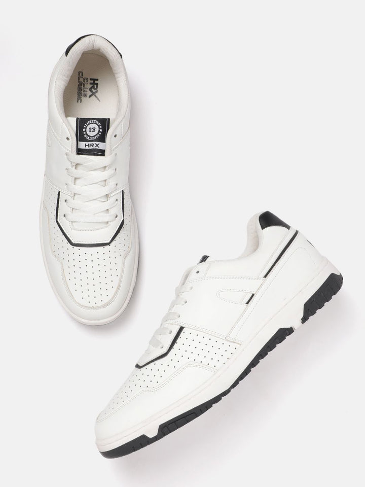 HRX by Hrithik Roshan Men Club Classic Perforated Sneakers