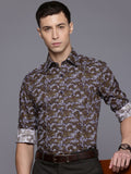 Raymond Floral Printed Pure Cotton Formal Shirt