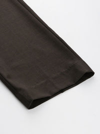 Park Avenue Men Checked Formal Trousers