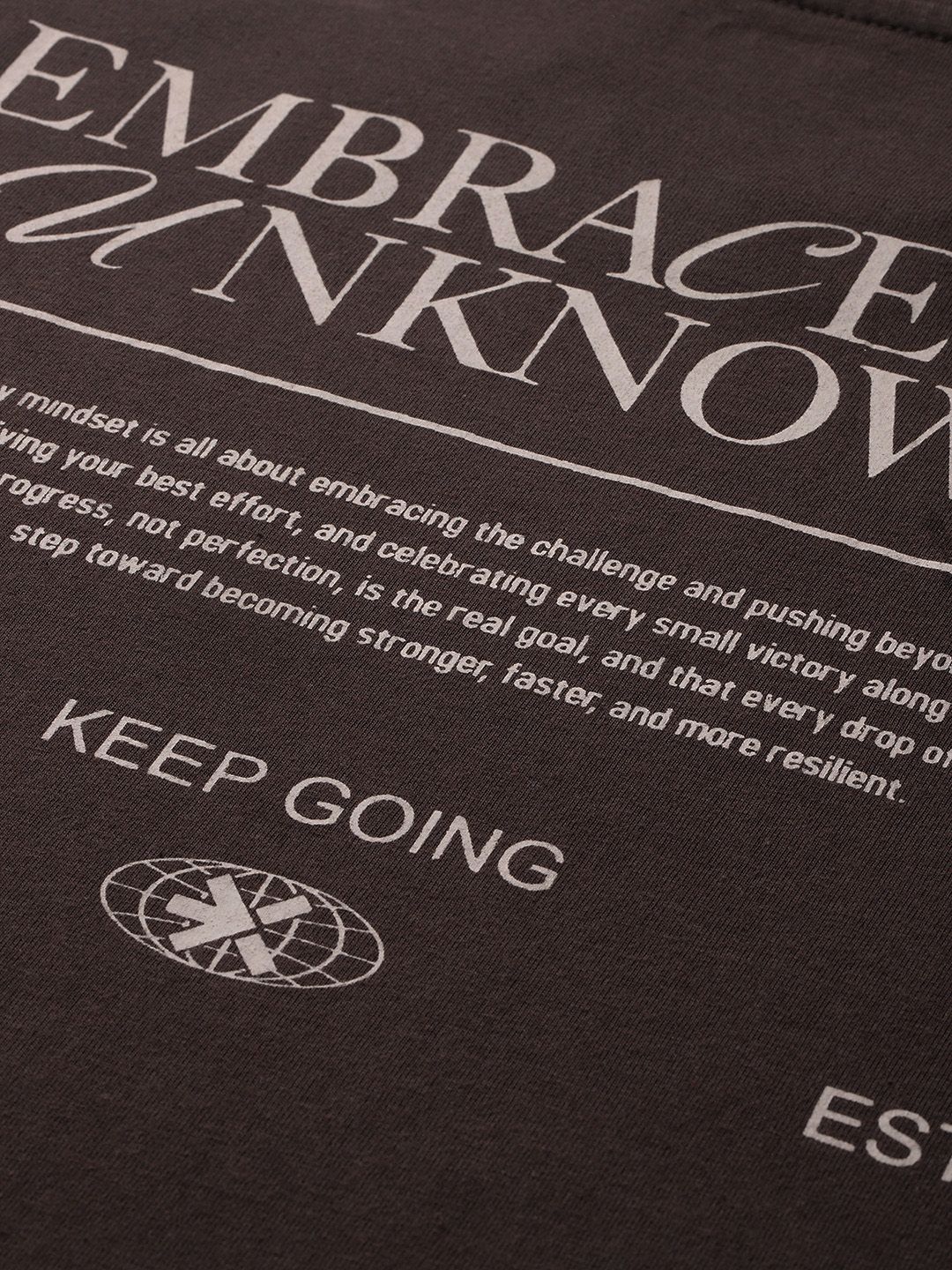 HRX by Hrithik Roshan Men Typography Printed T-shirt