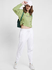 SPYKAR Women Mid-Rise Ankle Length Joggers