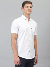 Thomas Scott Relaxed Spread Collar Slim Fit Pure Cotton Shirt