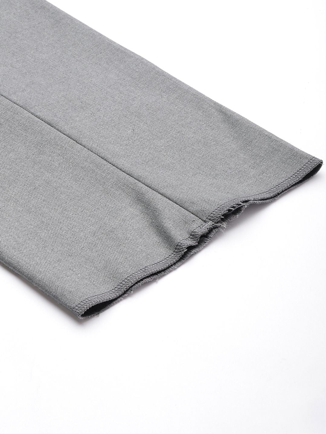 Raymond Men Textured Slim Fit Formal Trousers