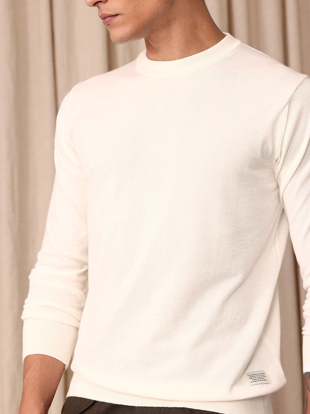 Mr Bowerbird Round Neck Tailored Pullover Sweater