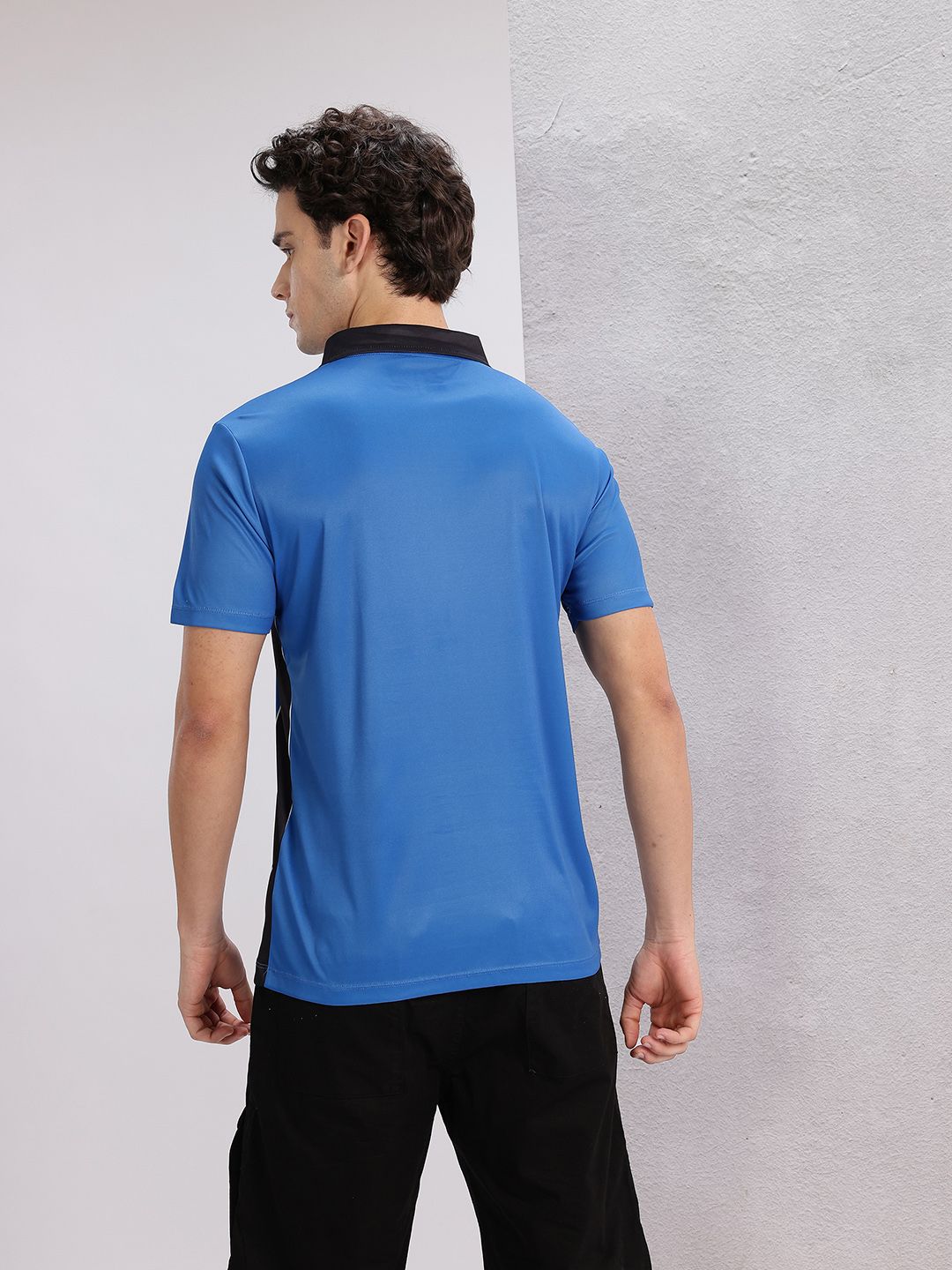 HRX by Hrithik Roshan Striped Polo Collar T-shirt
