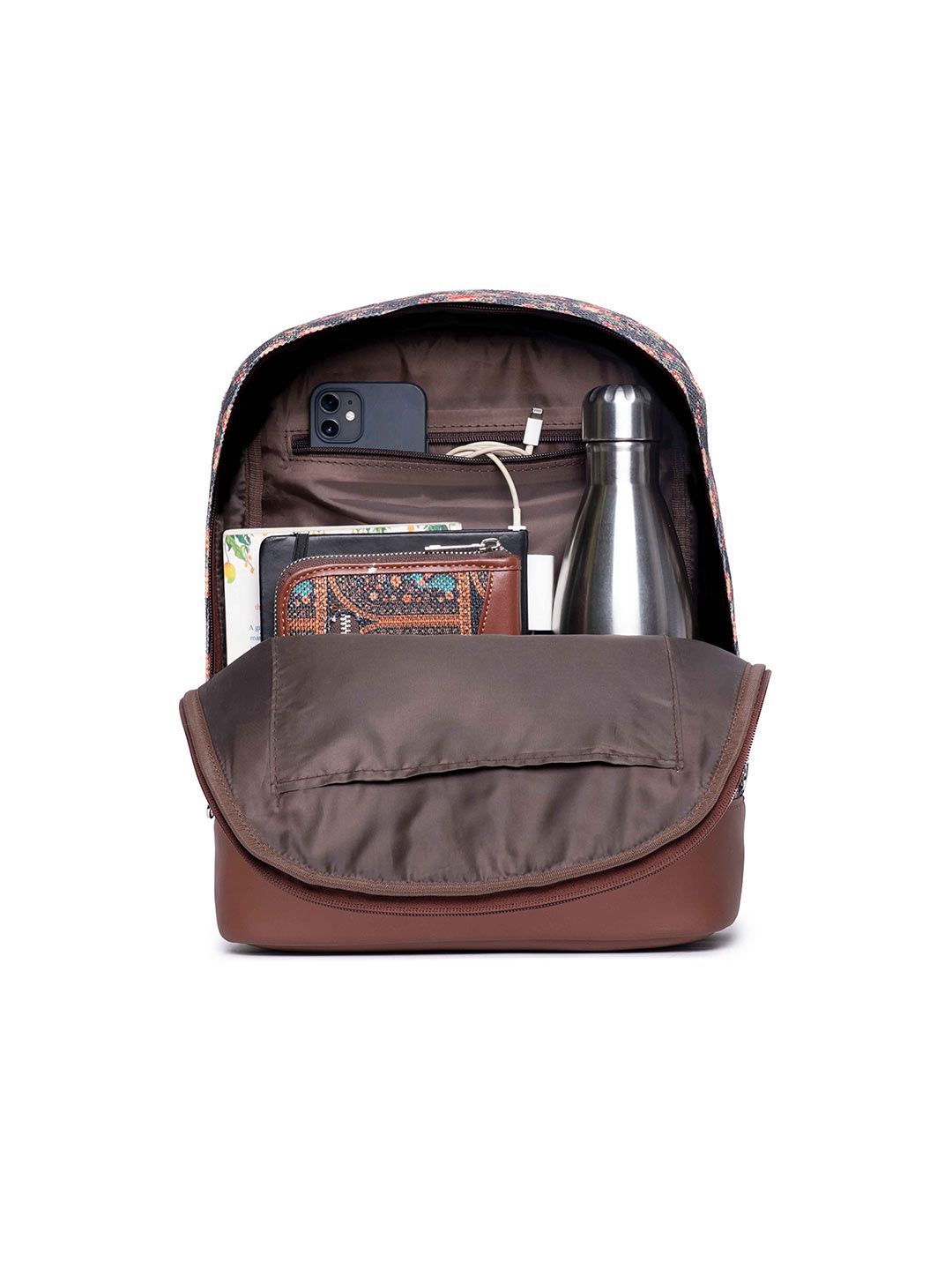 ZOUK Ethnic Motifs Printed Backpack