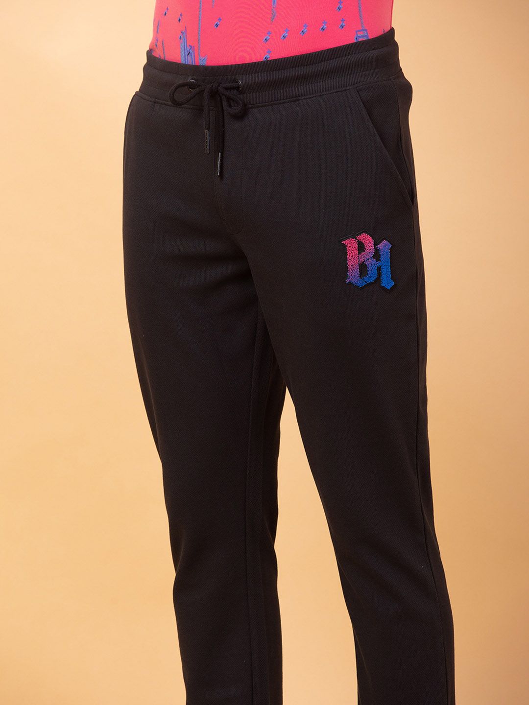 Being Human Men Mid Rise Track Pants