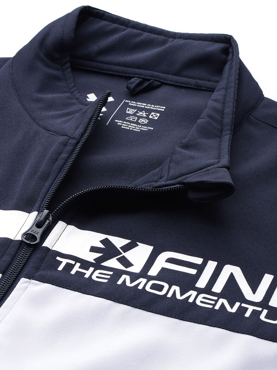 HRX by Hrithik Roshan Rapid-Dry Colourblock Running Tracksuit