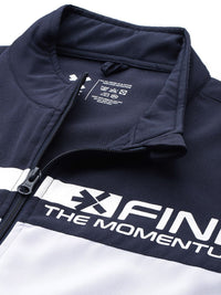 HRX by Hrithik Roshan Rapid-Dry Colourblock Running Tracksuit