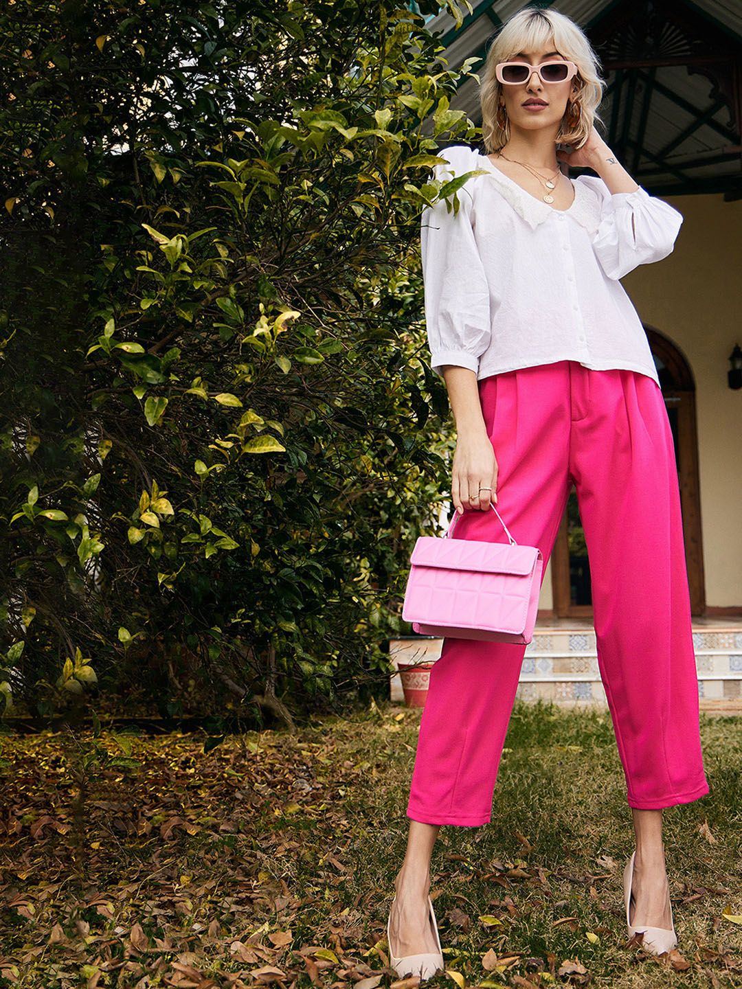 SASSAFRAS Women Regular Trousers