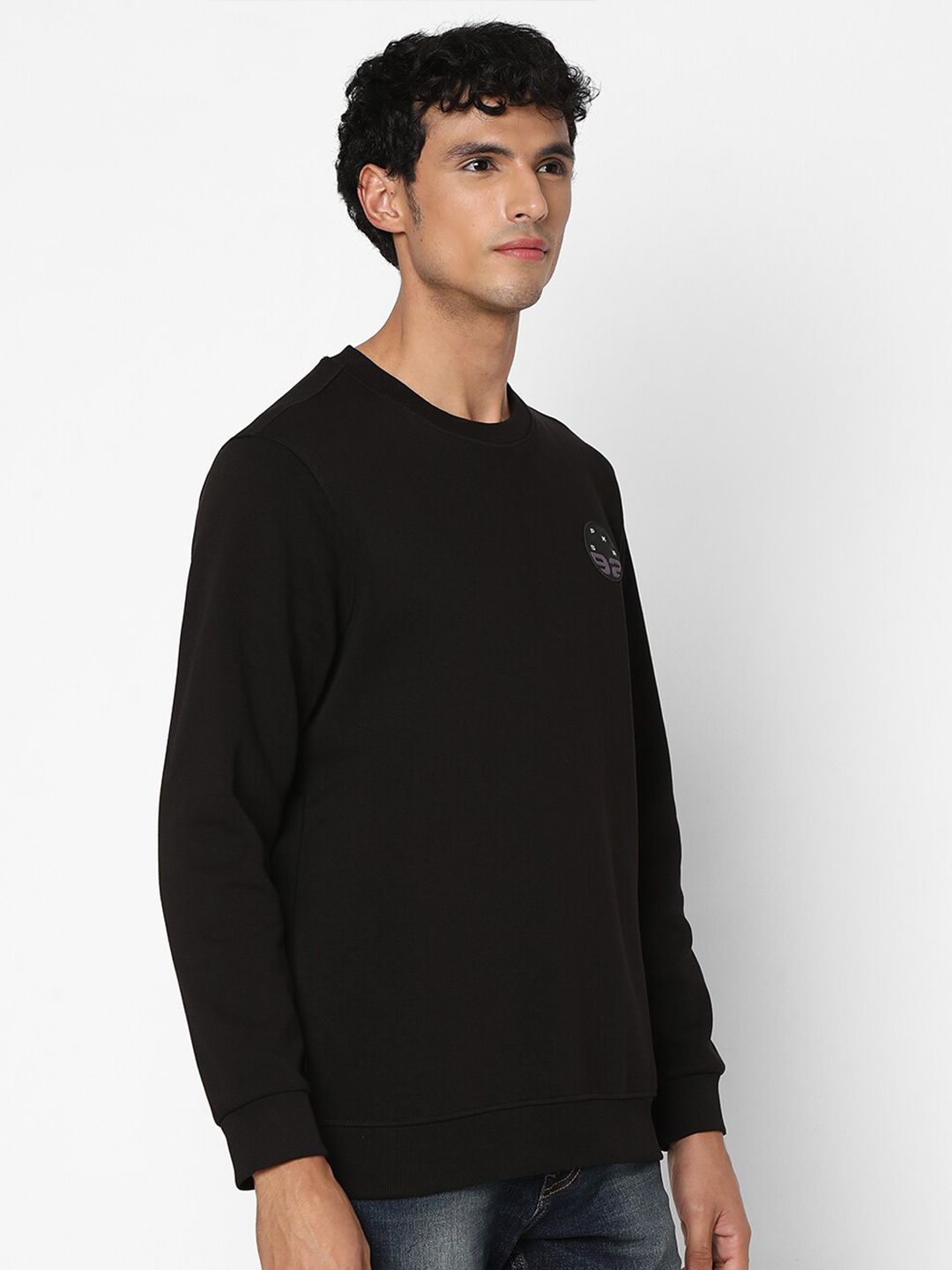 SPYKAR Round Neck Cotton Sweatshirt